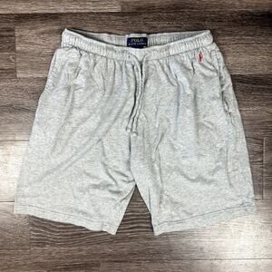 Polo Ralph Lauren Shorts Men’s Medium Comfort Sleep Grey Sweat Shorts